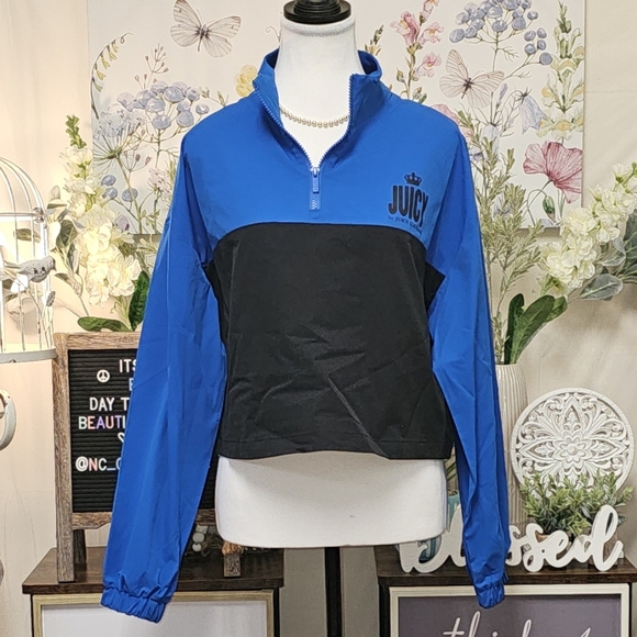 JUICY COUTURE | HIGH MOCK NECK CROPPED PULLOVER - NWOT! - Picture 2 of 10